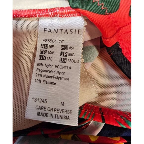 Fantasie Womens L Tropical Vilamoura Twist Front Tankini‎ Set - Picture 14 of 14